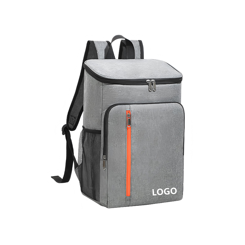 Ba lô chống thấm nước màu xám B-16 Túi mềm di động thích hợp cho đi bộ đường dài ngoài trời